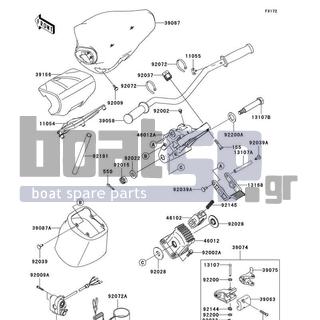 KAWASAKI - ULTRA LX 2010 - Εξωτερικά Μέρη - Handlebar