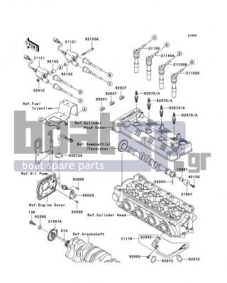KAWASAKI - ULTRA LX 2010 - Frame - Ignition System