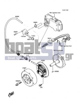 KAWASAKI - 300 SX 1987 - Electrical - Generator(JS300-A1)