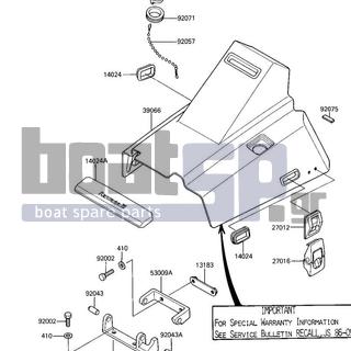 KAWASAKI - X2 1987 - Engine/Transmission - ENGINE HOOD (JF650-A1)