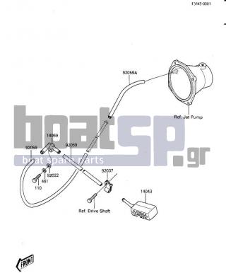 KAWASAKI - JS300 1986 - Body Parts - BILGE