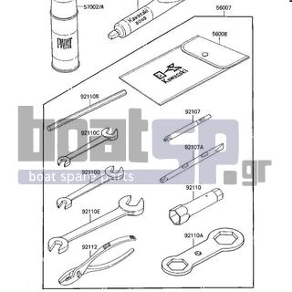 KAWASAKI - JS300 1986 -  - OWNER TOOLS