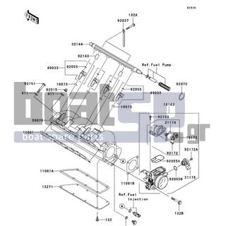KAWASAKI - STX 2009 - Engine/Transmission - Throttle
