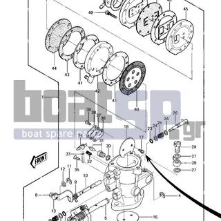 KAWASAKI - JS550 1985 - Κινητήρας/Κιβώτιο Ταχυτήτων - CARBURETOR