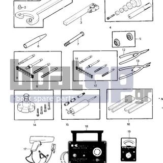 KAWASAKI - JS550 1984 -  - SPECIAL SERVICE TOOLS - 57001-983 - MULTIMETER