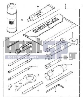 KAWASAKI - JS550 1983 -  - OWNER TOOLS (JS550-A1/A2)