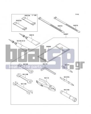 KAWASAKI - STX-15F 2009 -  - Owner's Tools