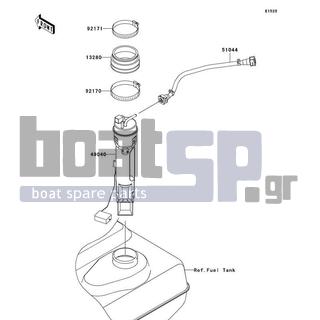 KAWASAKI - ULTRA 260LX 2009 - Electrical - Fuel Pump