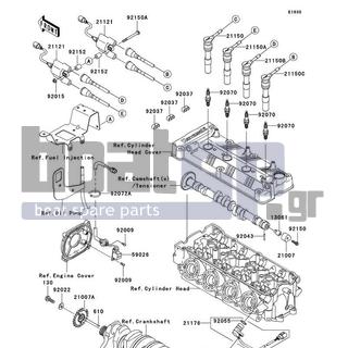 KAWASAKI - ULTRA 260LX 2009 - Frame - Ignition System