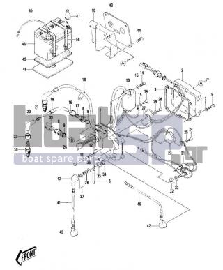 KAWASAKI - JS440 1979 - Electrical - ELECTRIC CASE (JS440-A5)