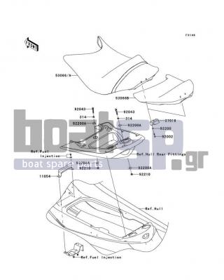 KAWASAKI - ULTRA 260LX 2009 - Body Parts - Seat