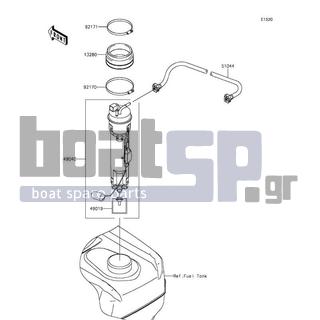 KAWASAKI - JET SKIΒ® STXΒ®-15F 2016 - Electrical - Fuel Pump - 49019-0022 - FILTER-FUEL