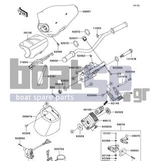 KAWASAKI - ULTRA 260X 2009 - Body Parts - Handlebar