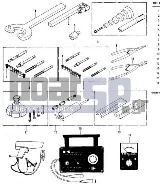 KAWASAKI - JS400 1976 -  - SPECIAL SERVICE TOOLS - 57001-3514 - *** N.L.A.*** (Canada)