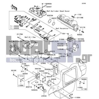 KAWASAKI - ULTRA LX 2009 - Κινητήρας/Κιβώτιο Ταχυτήτων - Fuel Injection