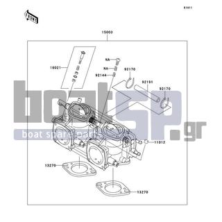 KAWASAKI - 800 SX-R 2008 - Engine/Transmission - Carburetor - 11012-3789 - CAP