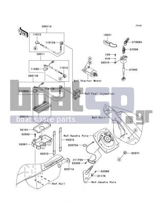 KAWASAKI - ULTRA 250X 2008 - Electrical - Electrical Equipment