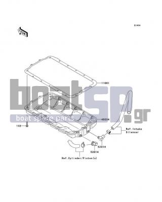 KAWASAKI - ULTRA 250X 2008 - Κινητήρας/Κιβώτιο Ταχυτήτων - Oil Pan - 49034-3702 - PAN-OIL