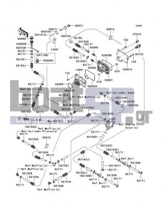 KAWASAKI - ULTRA LX 2008 - Engine/Transmission - Cooling