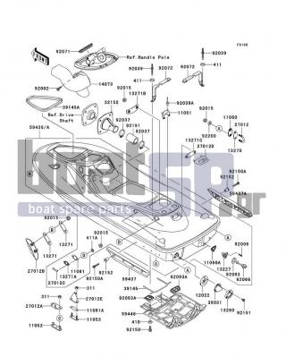 KAWASAKI - STX-12F 2007 - Πλαίσιο - Hull