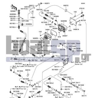 KAWASAKI - ULTRA LX 2007 - Engine/Transmission - Cooling