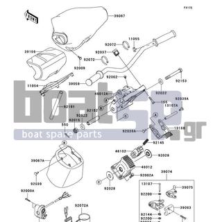 KAWASAKI - ULTRA LX 2007 - Body Parts - Handlebar