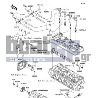 KAWASAKI - ULTRA LX 2007 - Frame - Ignition System