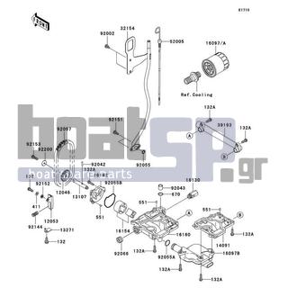 KAWASAKI - ULTRA LX 2007 - Engine/Transmission - Oil Pump