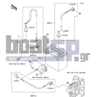 KAWASAKI - 800 SX-R 2006 - Ηλεκτρικά - Electrical Equipment(A6F)