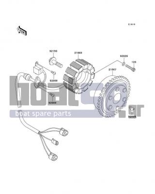 KAWASAKI - 900 STX 2006 - Ηλεκτρικά - Generator