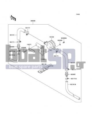 KAWASAKI - 900 STX 2006 -  - Optional Parts - 11051-3814 - BRACKET