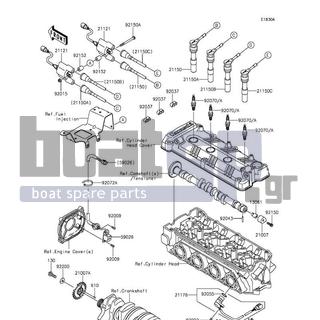 KAWASAKI - JET SKIΒ® ULTRAΒ® LX 2016 - Frame - Ignition System(KGF)