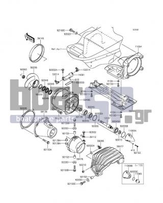 KAWASAKI - JET SKIΒ® ULTRAΒ® LX 2016 - Frame - Jet Pump