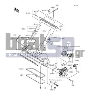 KAWASAKI - JET SKIΒ® ULTRAΒ® LX 2016 - Engine/Transmission - Throttle