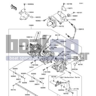 KAWASAKI - 1200 STX-R 2005 - Κινητήρας/Κιβώτιο Ταχυτήτων - Carburetor