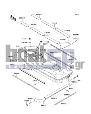 KAWASAKI - 1200 STX-R 2005 - Body Parts - Pads