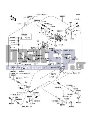 KAWASAKI - STX-12F 2005 - Engine/Transmission - Cooling