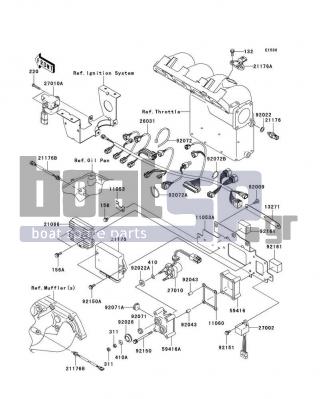 KAWASAKI - STX-12F 2005 - Engine/Transmission - Fuel Injection