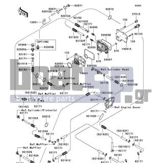 KAWASAKI - STX-15F 2005 - Engine/Transmission - Cooling