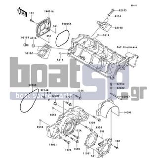 KAWASAKI - STX-15F 2005 - Engine/Transmission - Engine Cover(s)