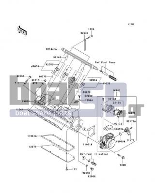 KAWASAKI - STX-15F 2005 - Engine/Transmission - Throttle