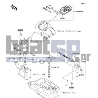 KAWASAKI - 1200 STX-R 2004 - Electrical - Meters