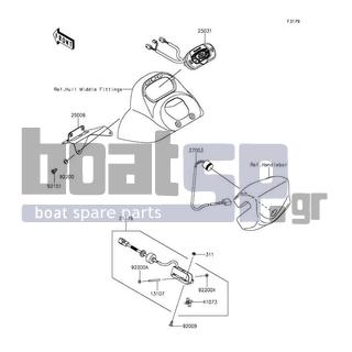 KAWASAKI - JET SKIΒ® STXΒ®-15F 2016 - Electrical - Meters