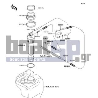 KAWASAKI - STX-12F 2004 - Electrical - Fuel Pump
