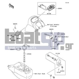 KAWASAKI - STX-12F 2004 - Electrical - Meters