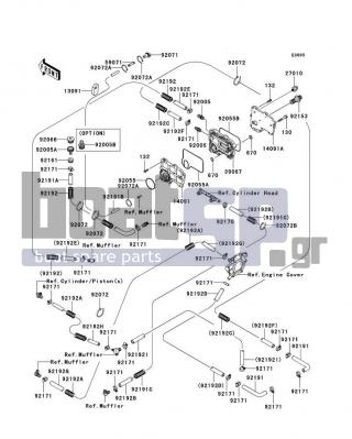 KAWASAKI - STX-15F 2004 - Engine/Transmission - Cooling