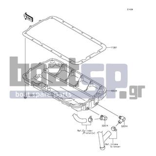 KAWASAKI - JET SKIΒ® STXΒ®-15F 2016 - Engine/Transmission - Oil Pan
