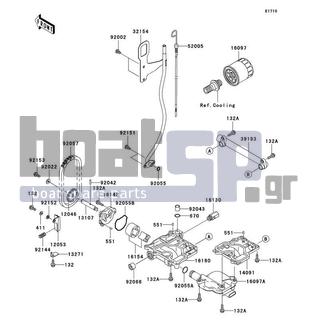 KAWASAKI - STX-15F 2004 - Engine/Transmission - Oil Pump