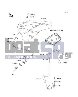 KAWASAKI - ULTRA 130 2004 - Body Parts - Bilge System