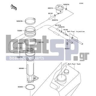 KAWASAKI - ULTRA 130 2004 - Ηλεκτρικά - Fuel Pump - 49019-3716 - FILTER-FUEL